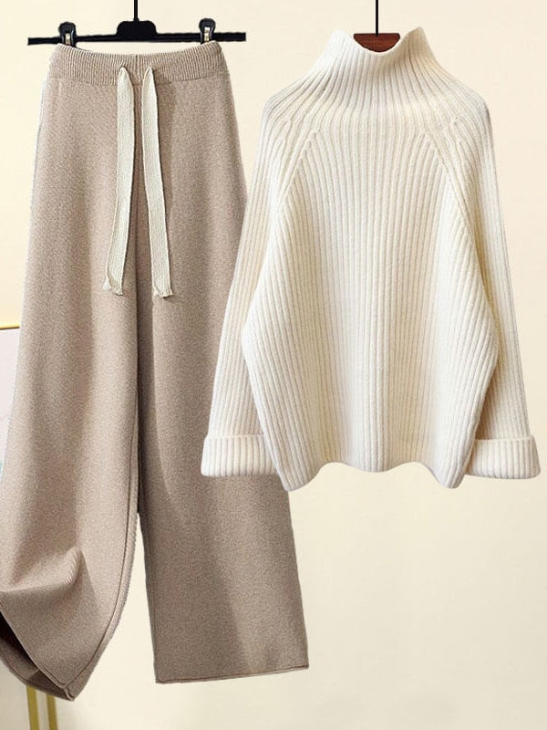 Adelheid - Cozy Sweater and Pants Set