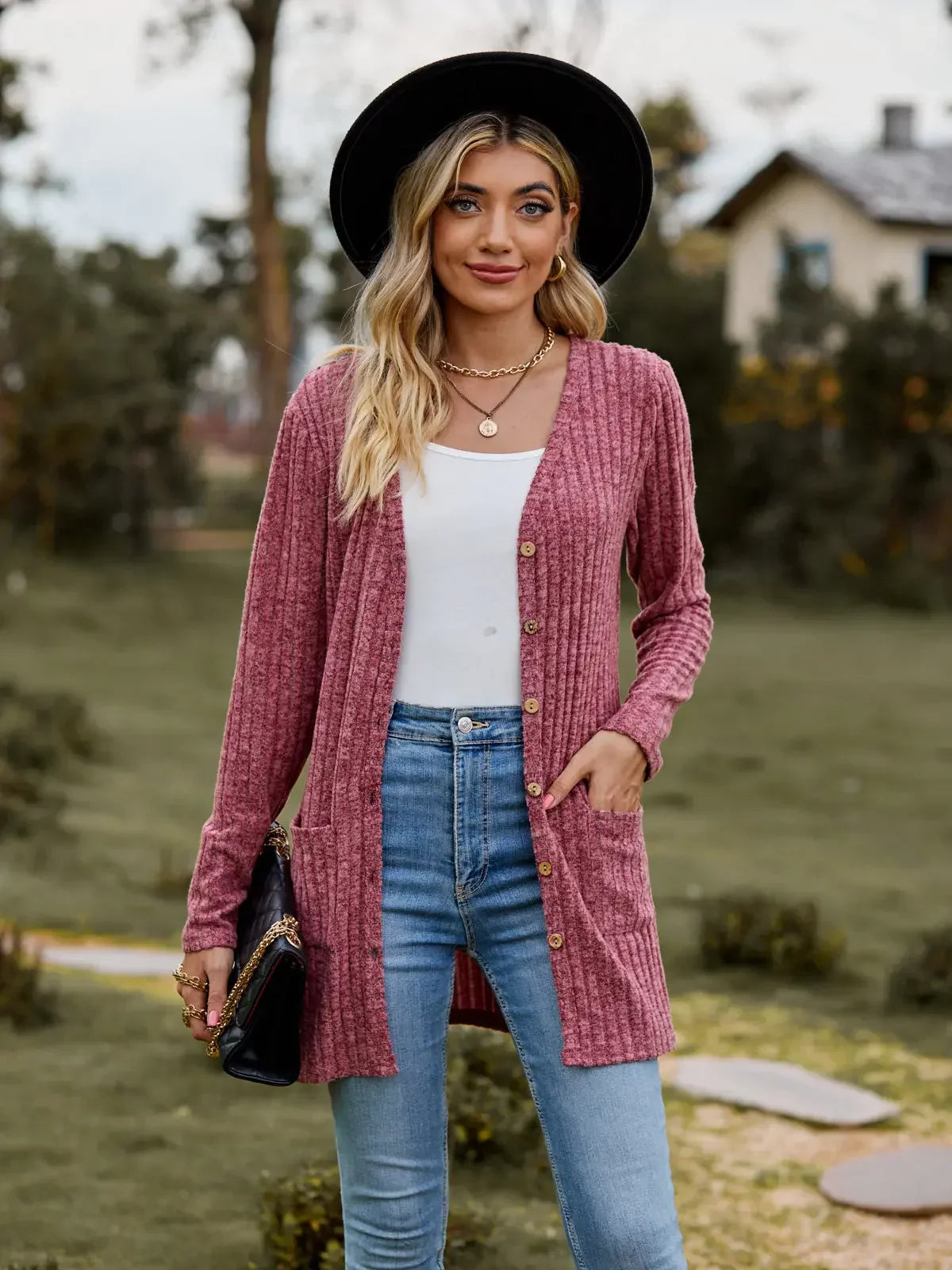 SEREN | LONG POCKET CARDIGAN