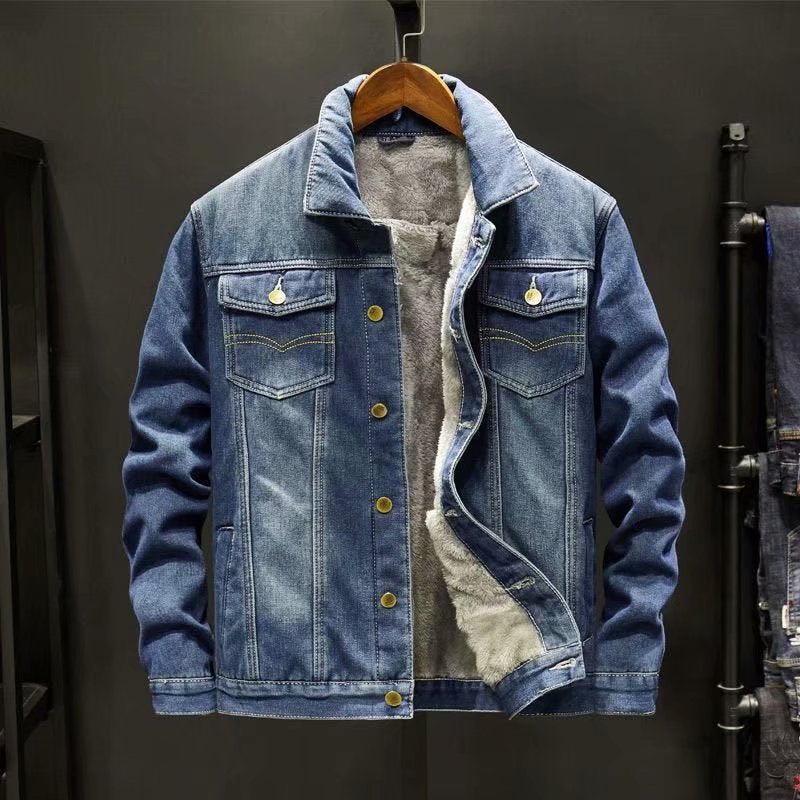 Fashion - Winter Men's Denim Jacket