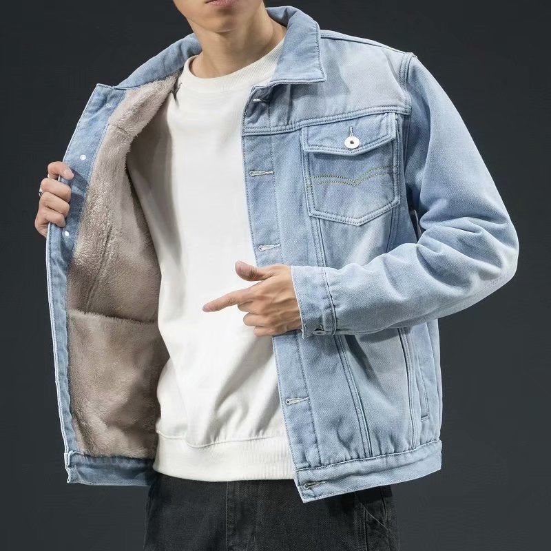 Fashion - Winter Men's Denim Jacket