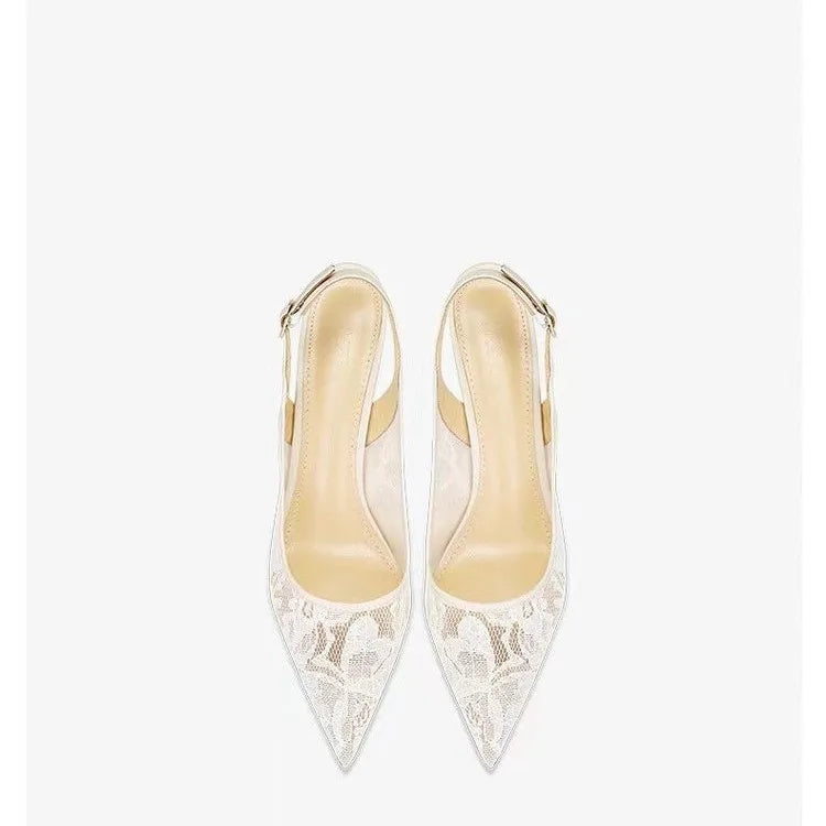 Jane | Embroidered Heels