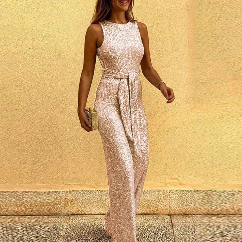 Serafina - Elegant jumpsuit with sequins