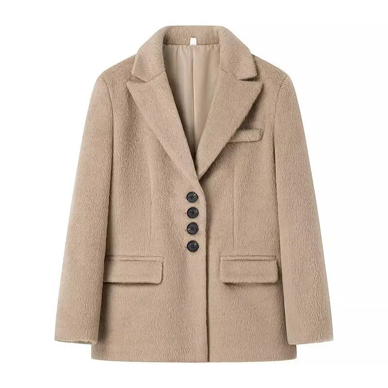 PRISCILLA | PLUSH COSY COAT