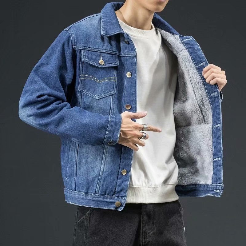 Fashion - Winter Men's Denim Jacket