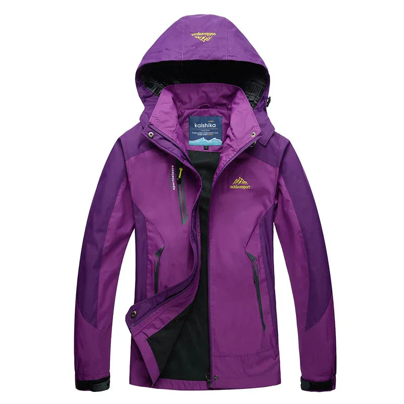 Women's Waterproof Trekking Wind Jacket - Denise