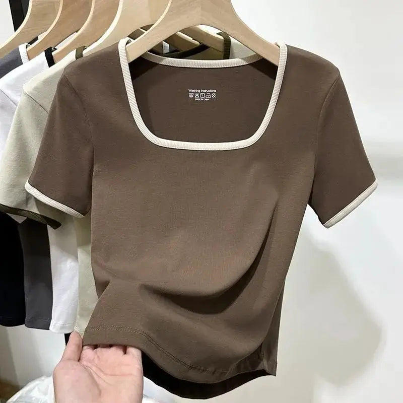 Norah - Square Collar Shirts