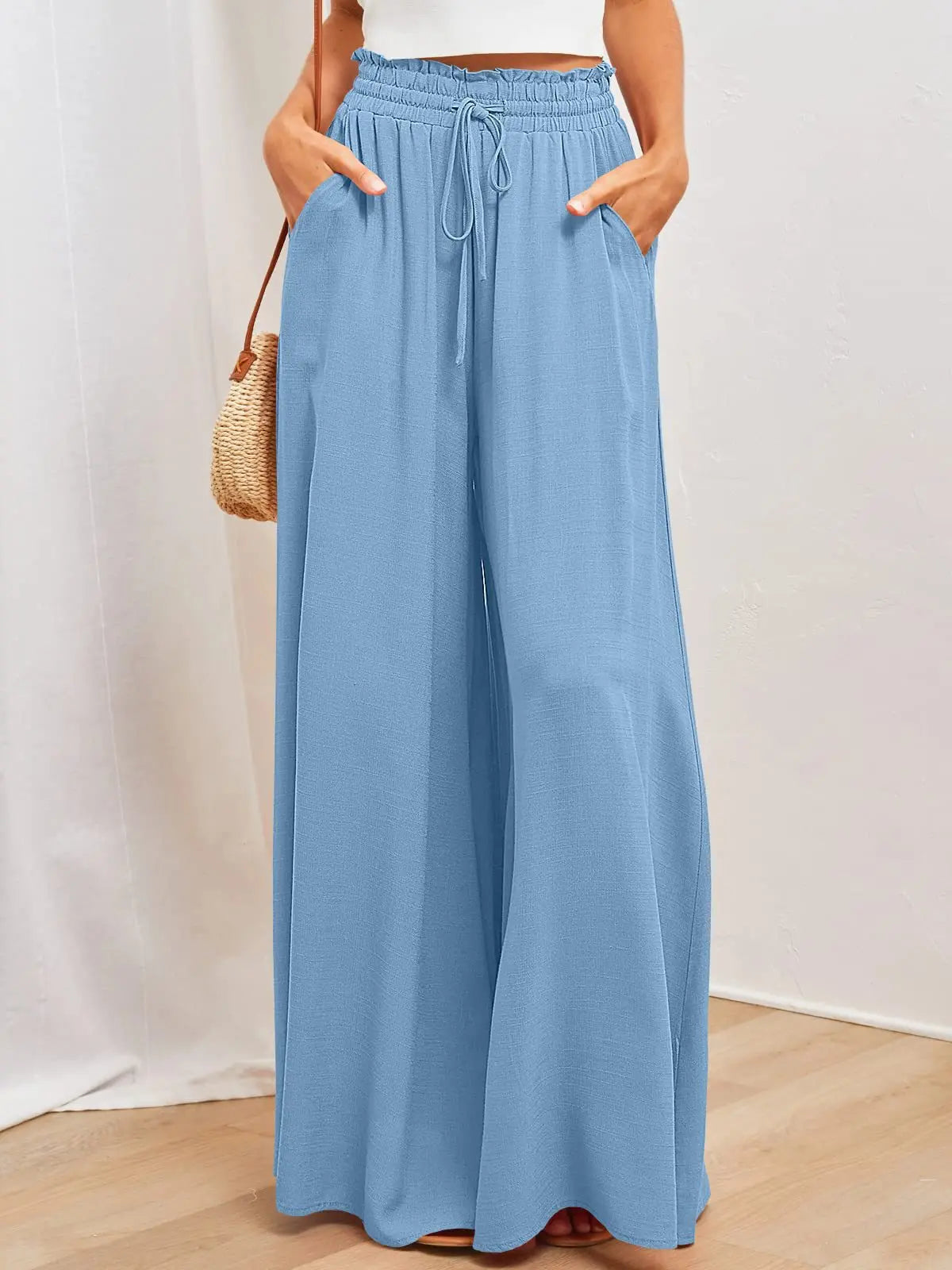 Cleo - Wide leg trousers for women