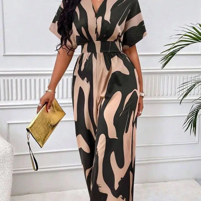 Cora - Jumpsuit with wide legs