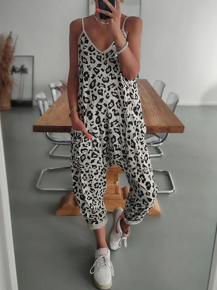 Lillian - Loose sleeveless jumpsuits