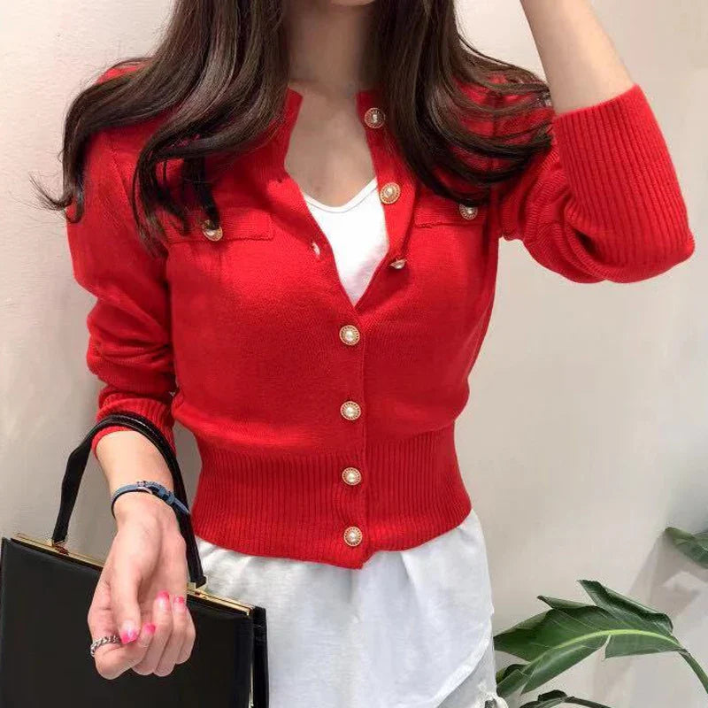 JOLIE | POLISHED POCKET CARDIGAN