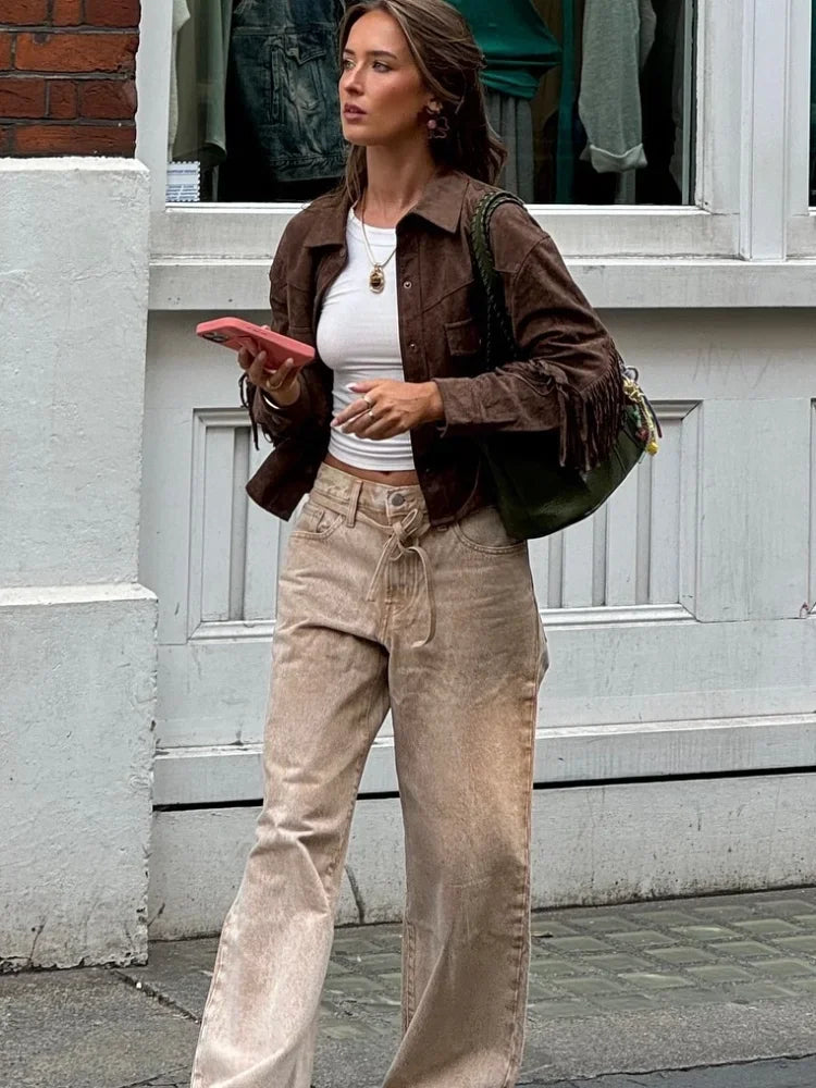 GINA | VINTAGE CROPPED JACKET
