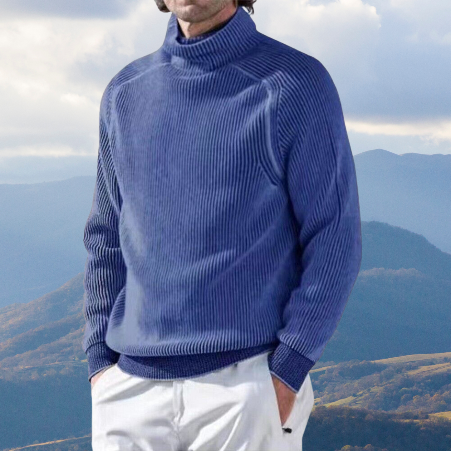 Oliver - Elegant turtleneck sweater