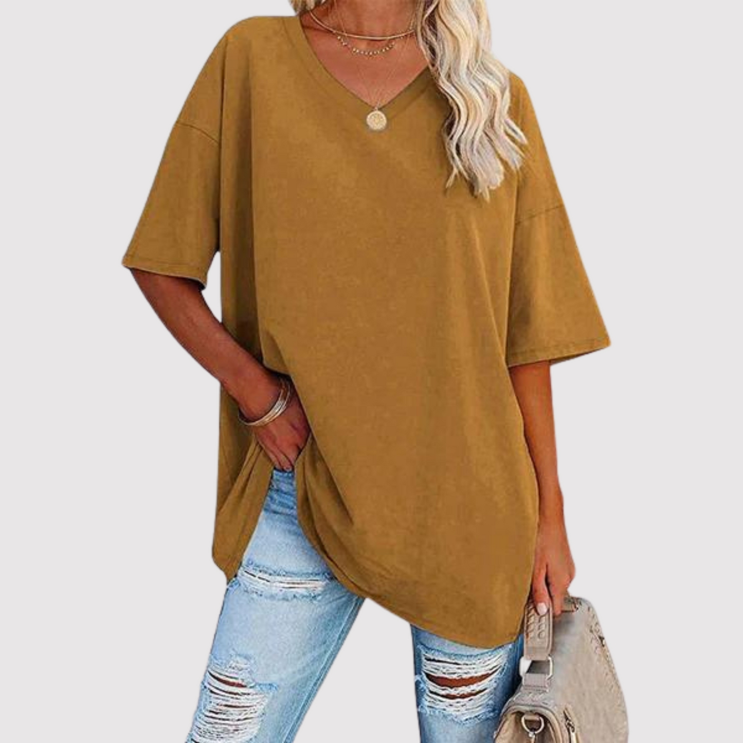 Enid - V-neck T-shirt