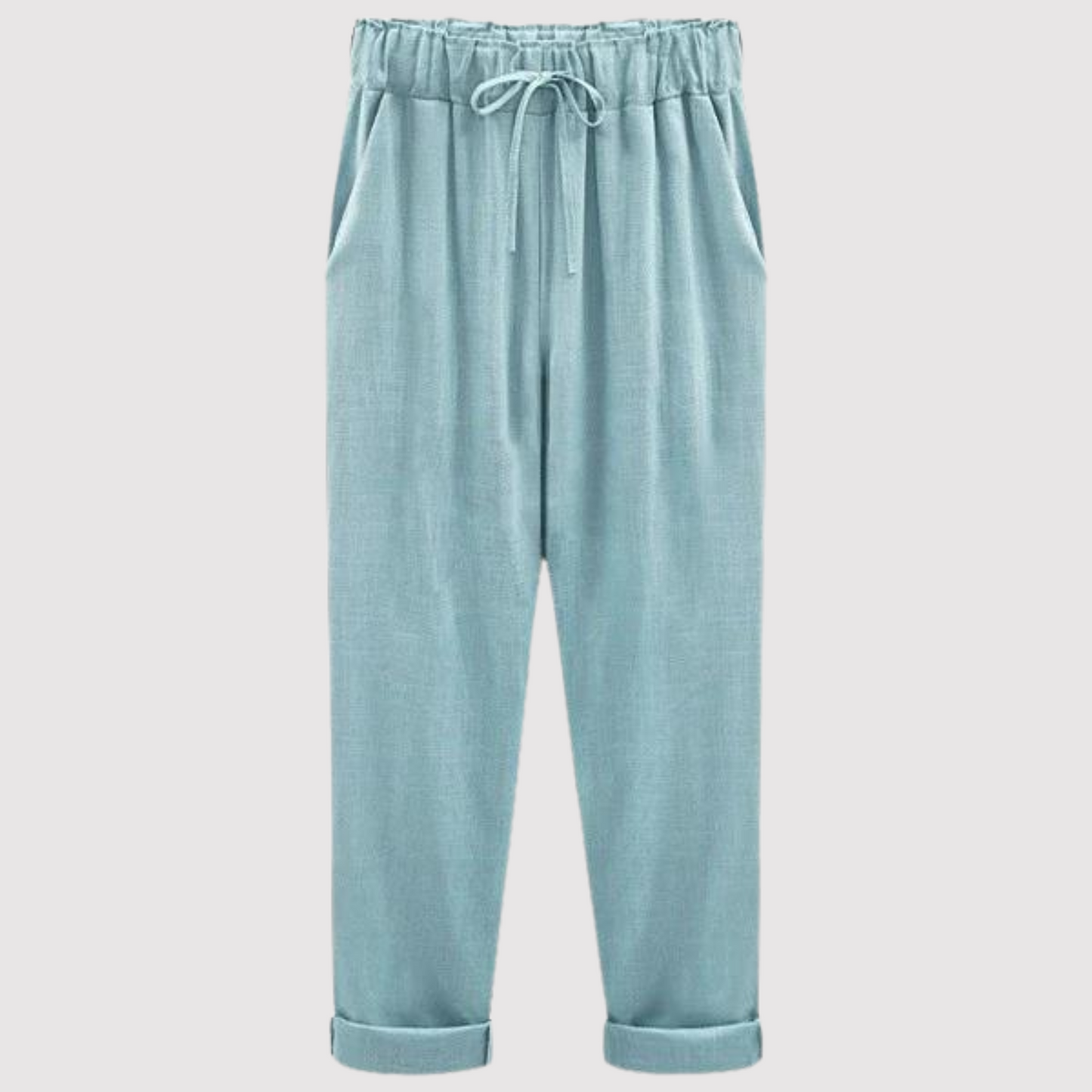 Agnes - Cotton and linen trousers