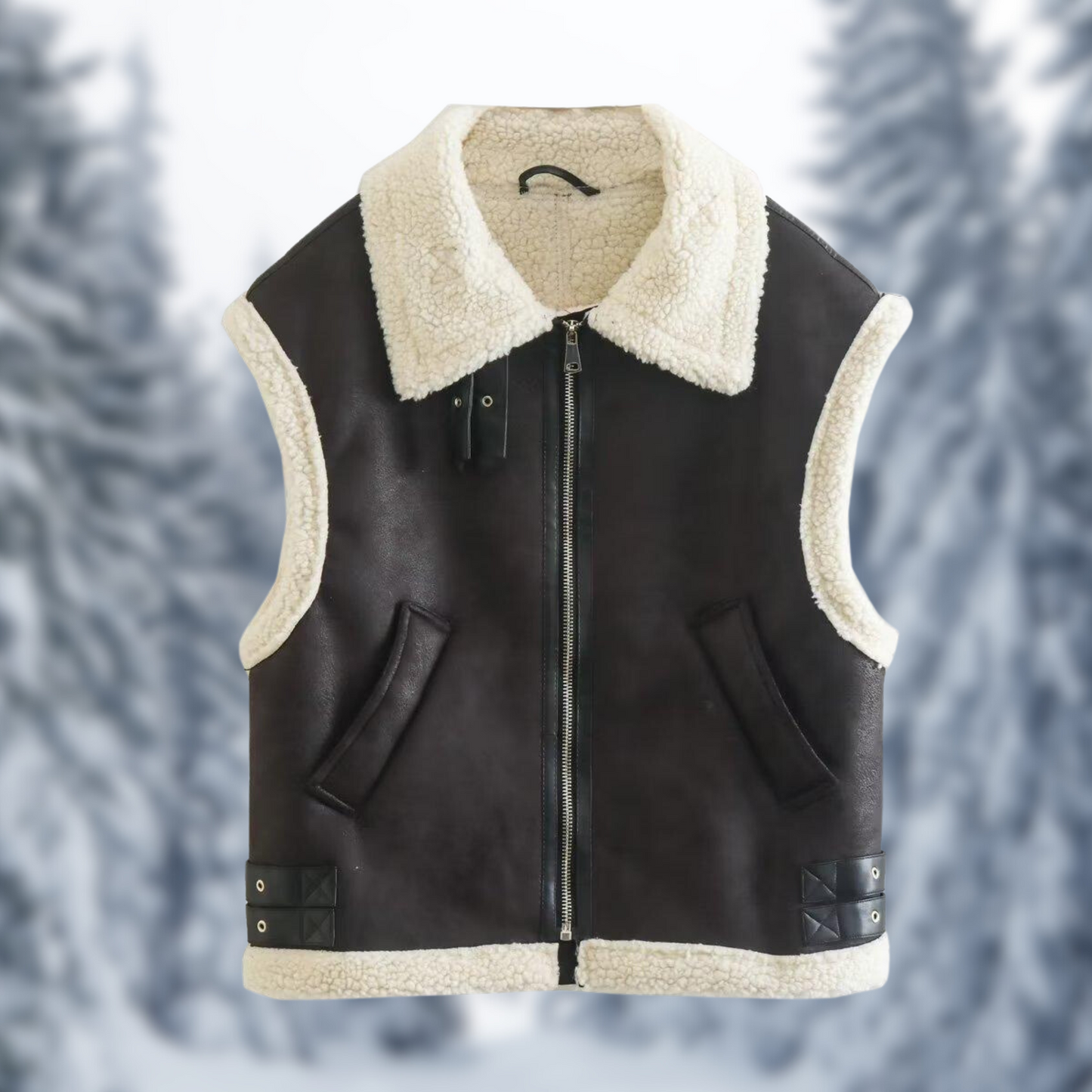 Abigail - Winter fur vest