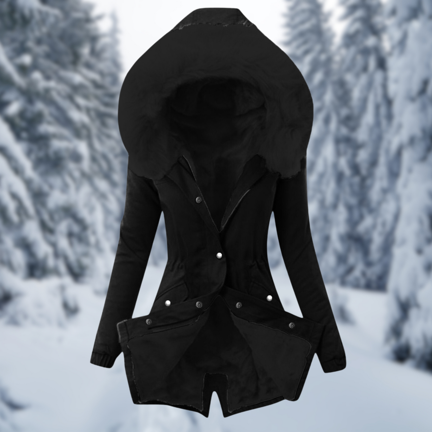 Viola - Cotton hooded jacket