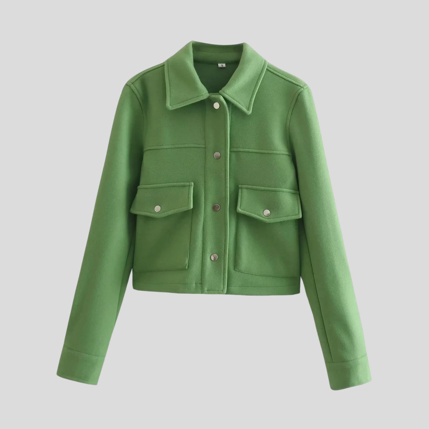Mabel - Women's Button Long Sleeve Coat