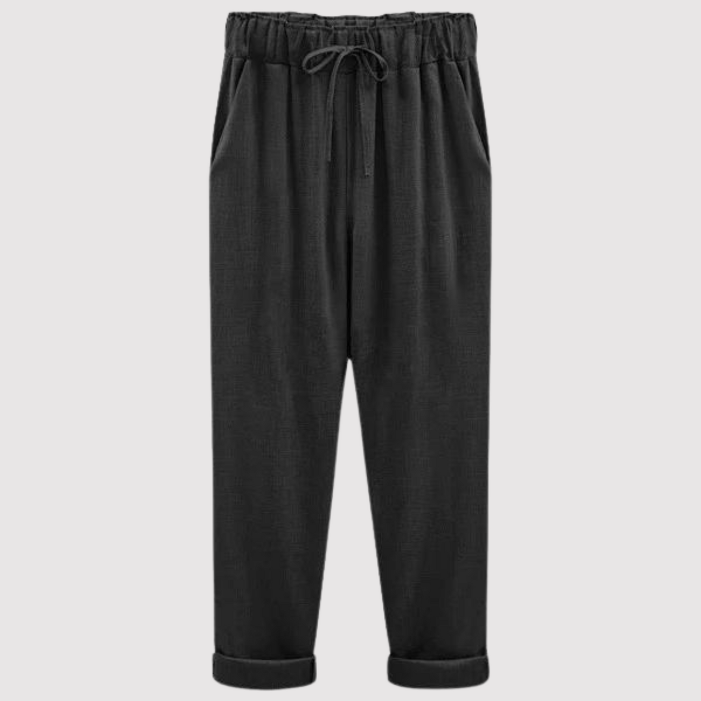 Agnes - Cotton and linen trousers
