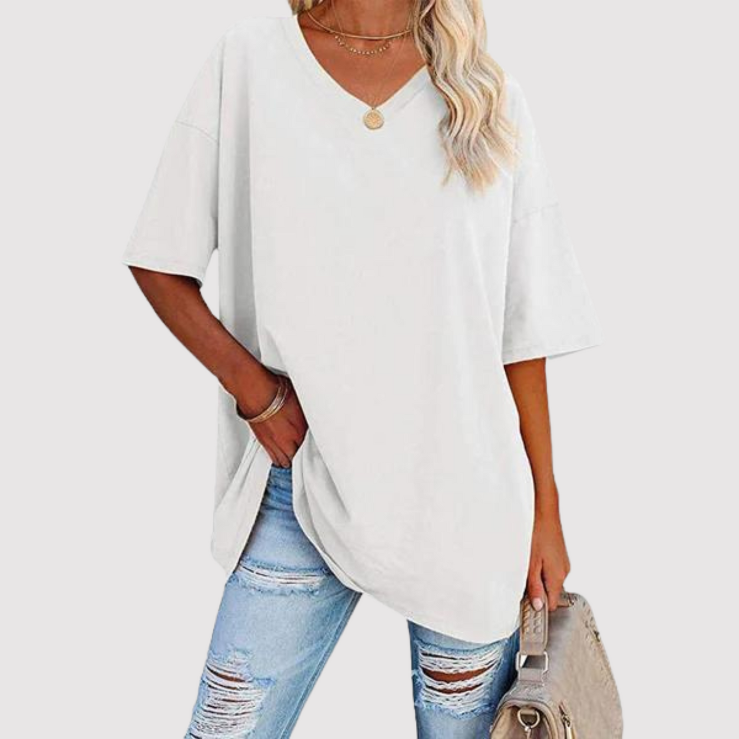 Enid - V-neck T-shirt