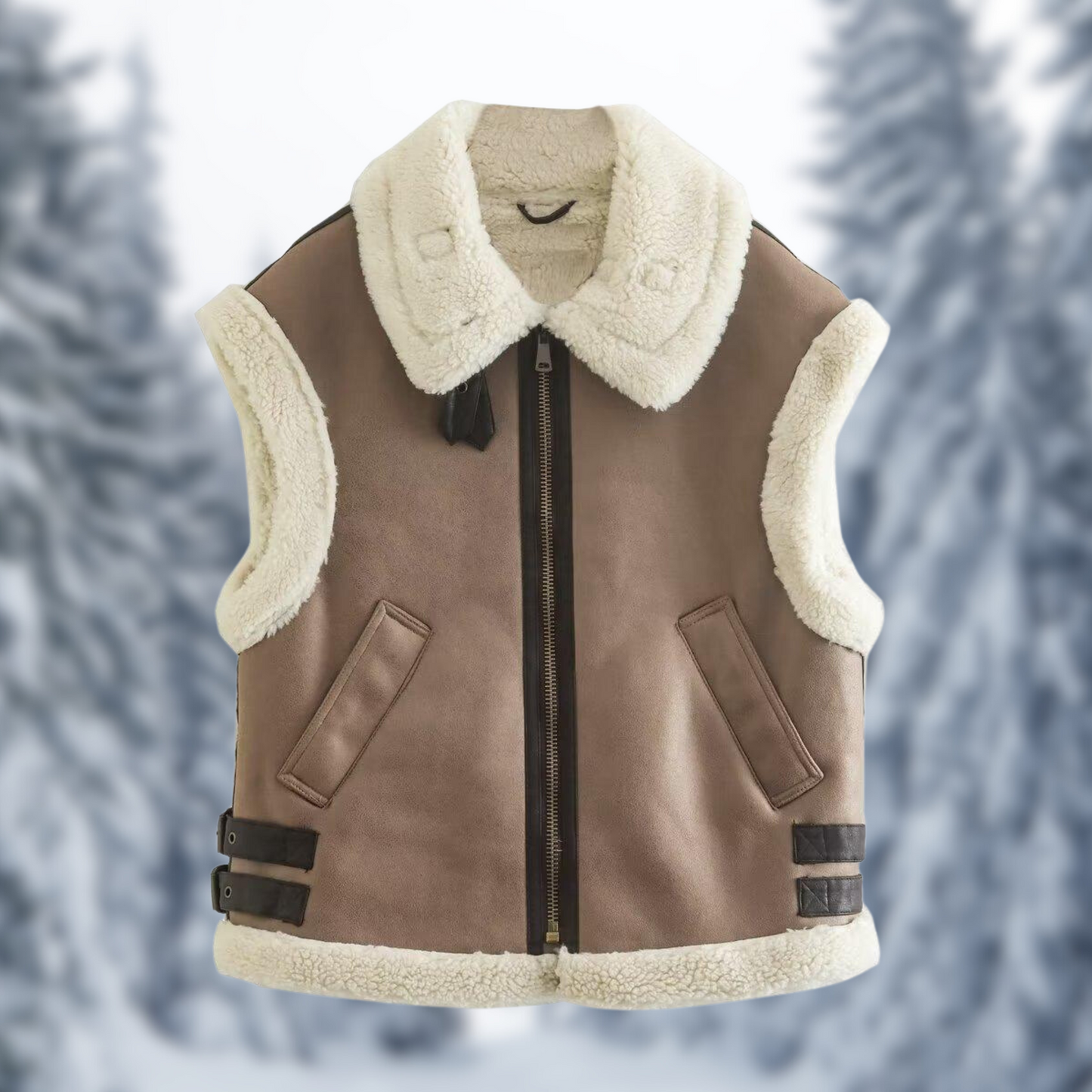 Abigail - Winter fur vest