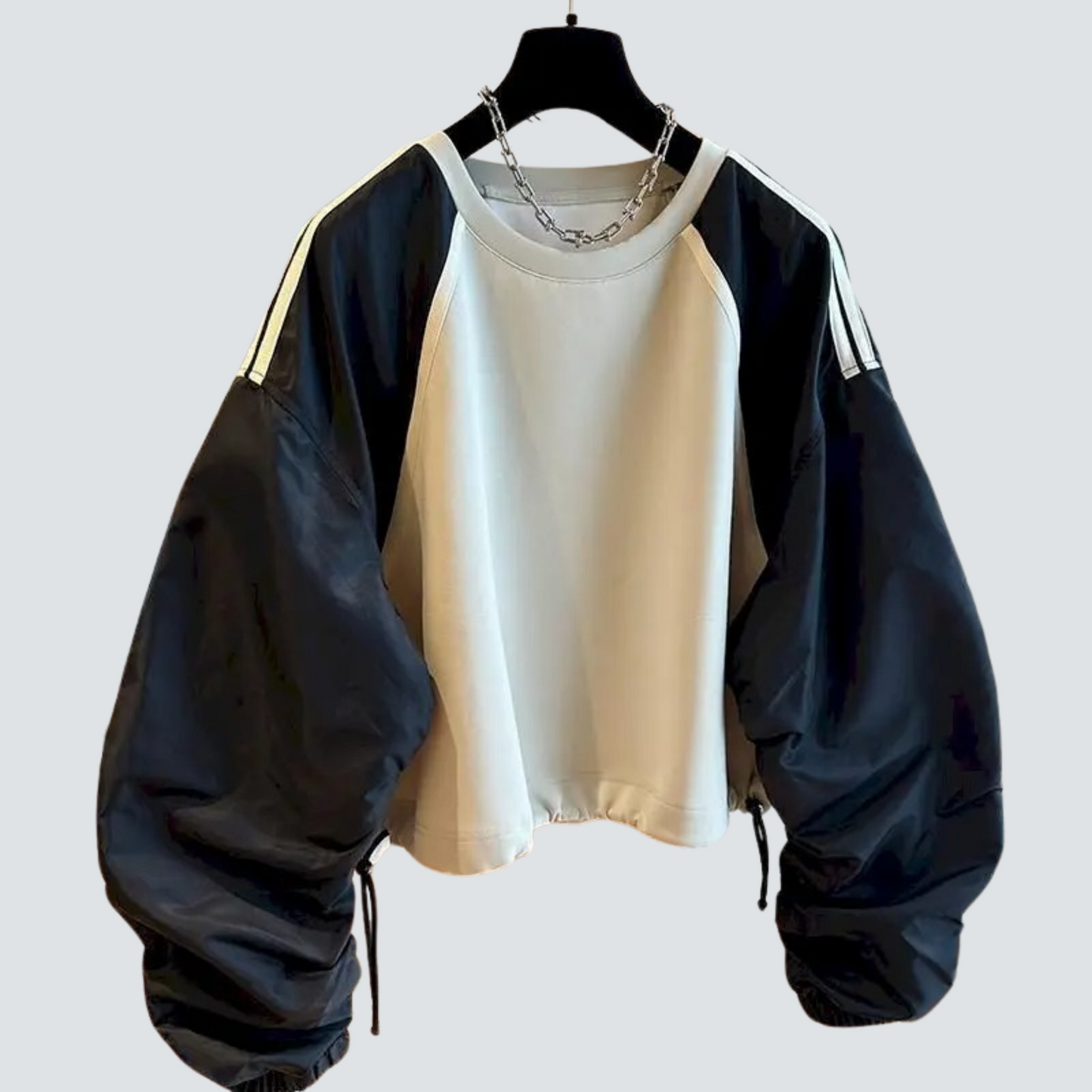 Lorraine - Oversized sweatshirts with drawstring waist