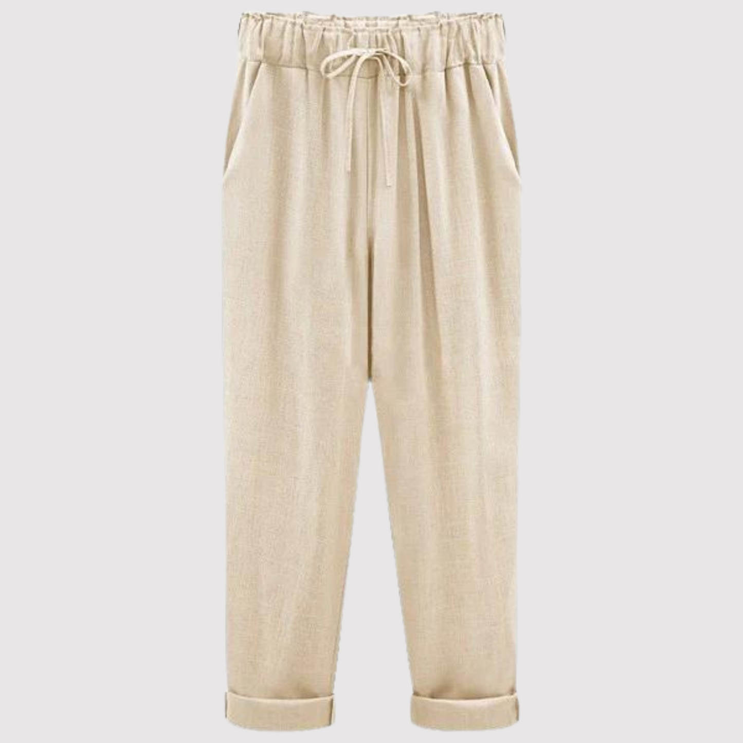 Agnes - Cotton and linen trousers