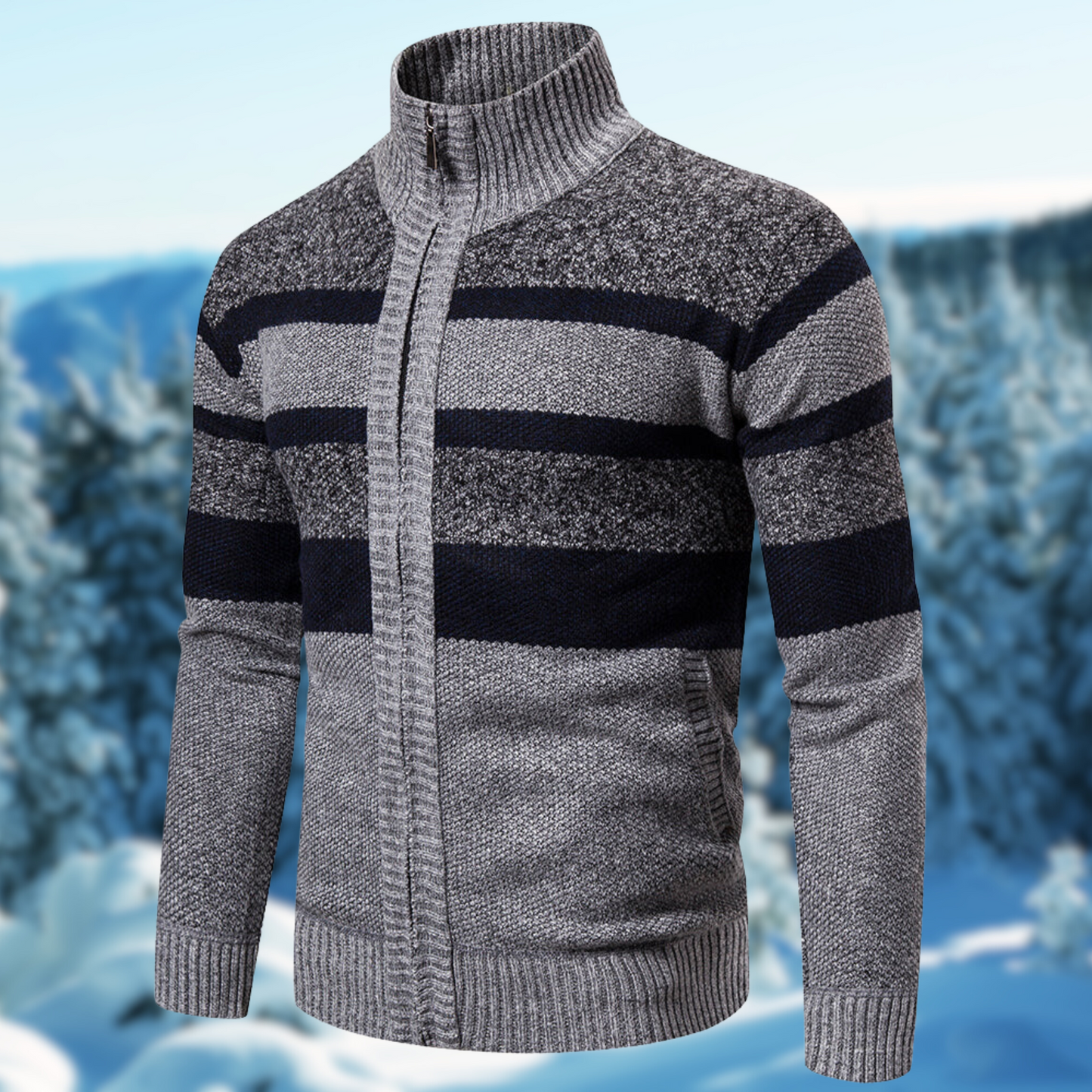 Alaric - Men's Striped Sweater