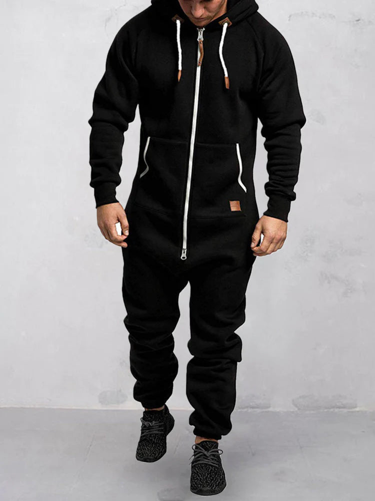 Thomas - Jumpsuit with hood