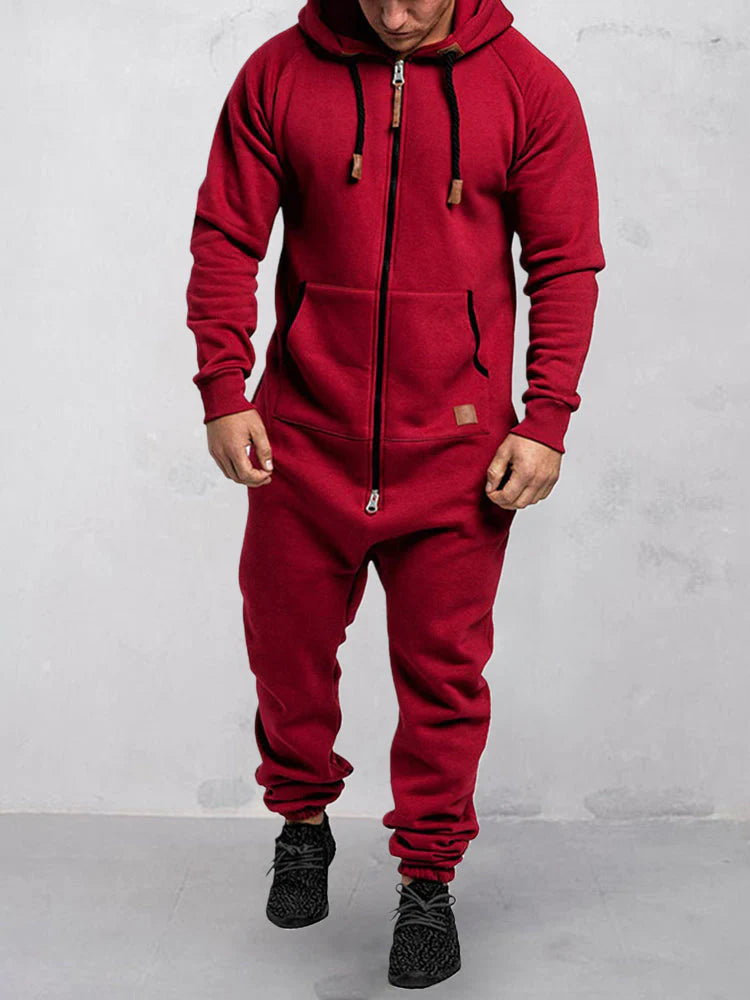 Thomas - Jumpsuit with hood