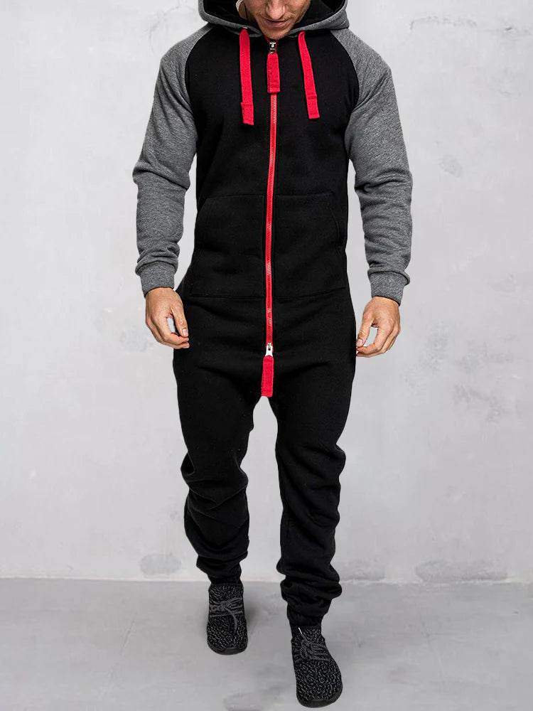 Thomas - Jumpsuit with hood