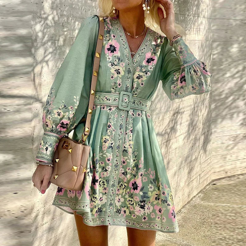 Bohème Mini Dress for Women | Trendy Spring-Summer Design