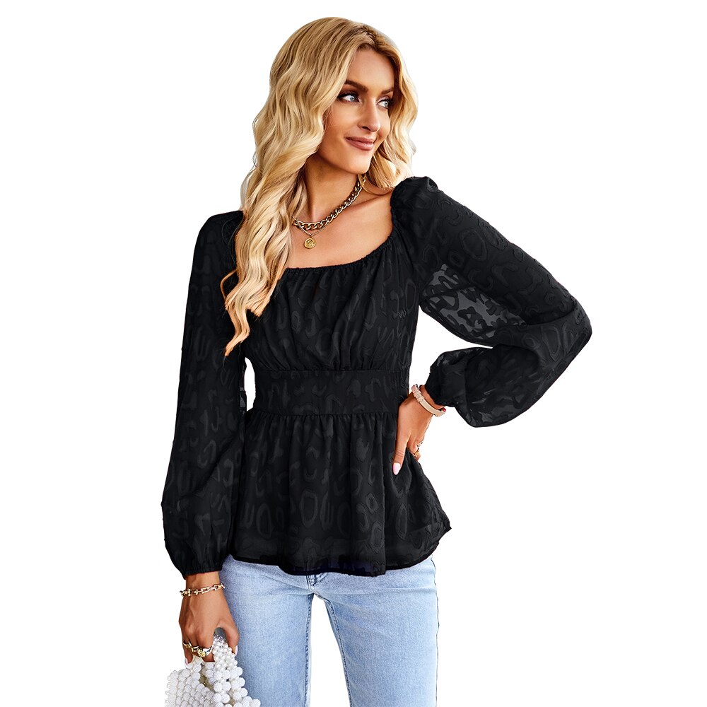 Puff Sleeve Blouse for Women - Spring 2025 Collection