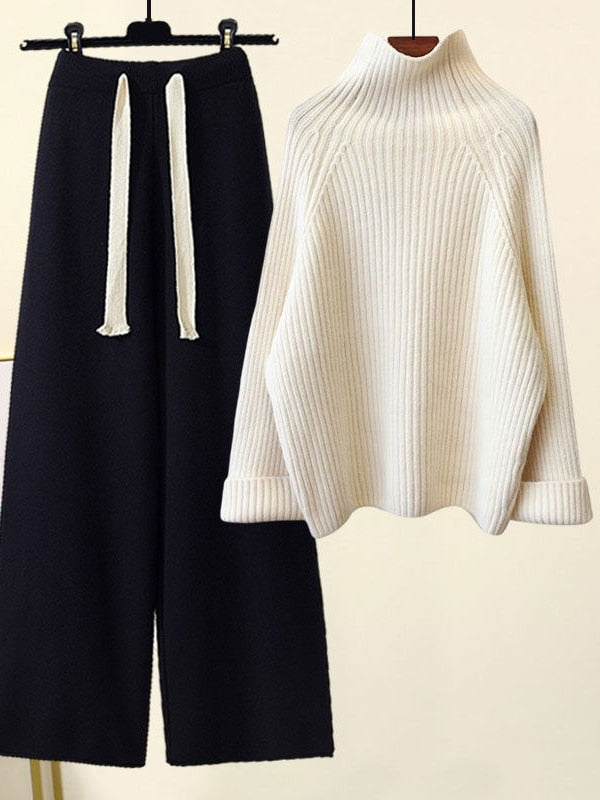 Adelheid - Cozy Sweater and Pants Set