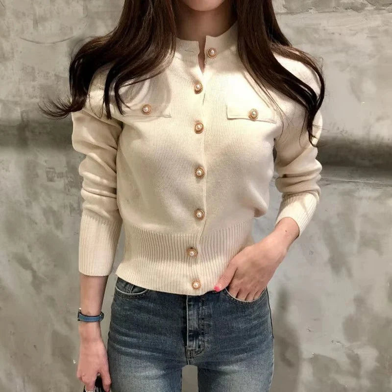 JOLIE | POLISHED POCKET CARDIGAN