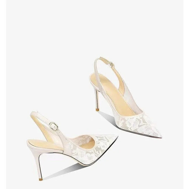 Jane | Embroidered Heels