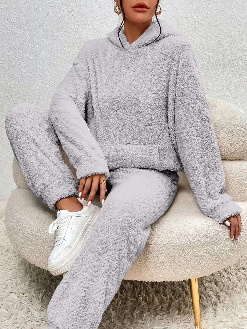 Grace - Teddy set with hood