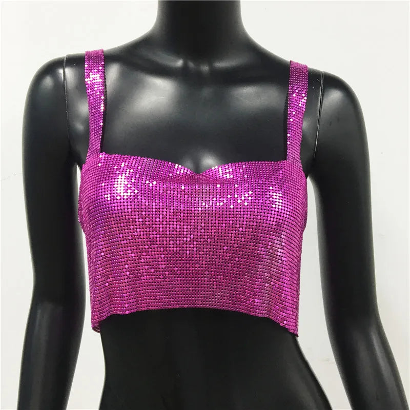 Mayuri | Women's Stylish See-Through Camisole Cropped Top - Fashionable & Light