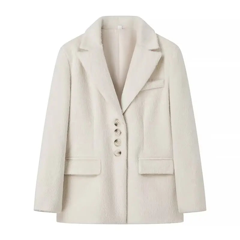 PRISCILLA | PLUSH COSY COAT