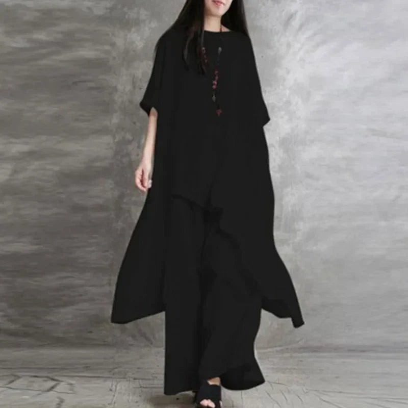 Beatrice - Ladies linen set made of cotton