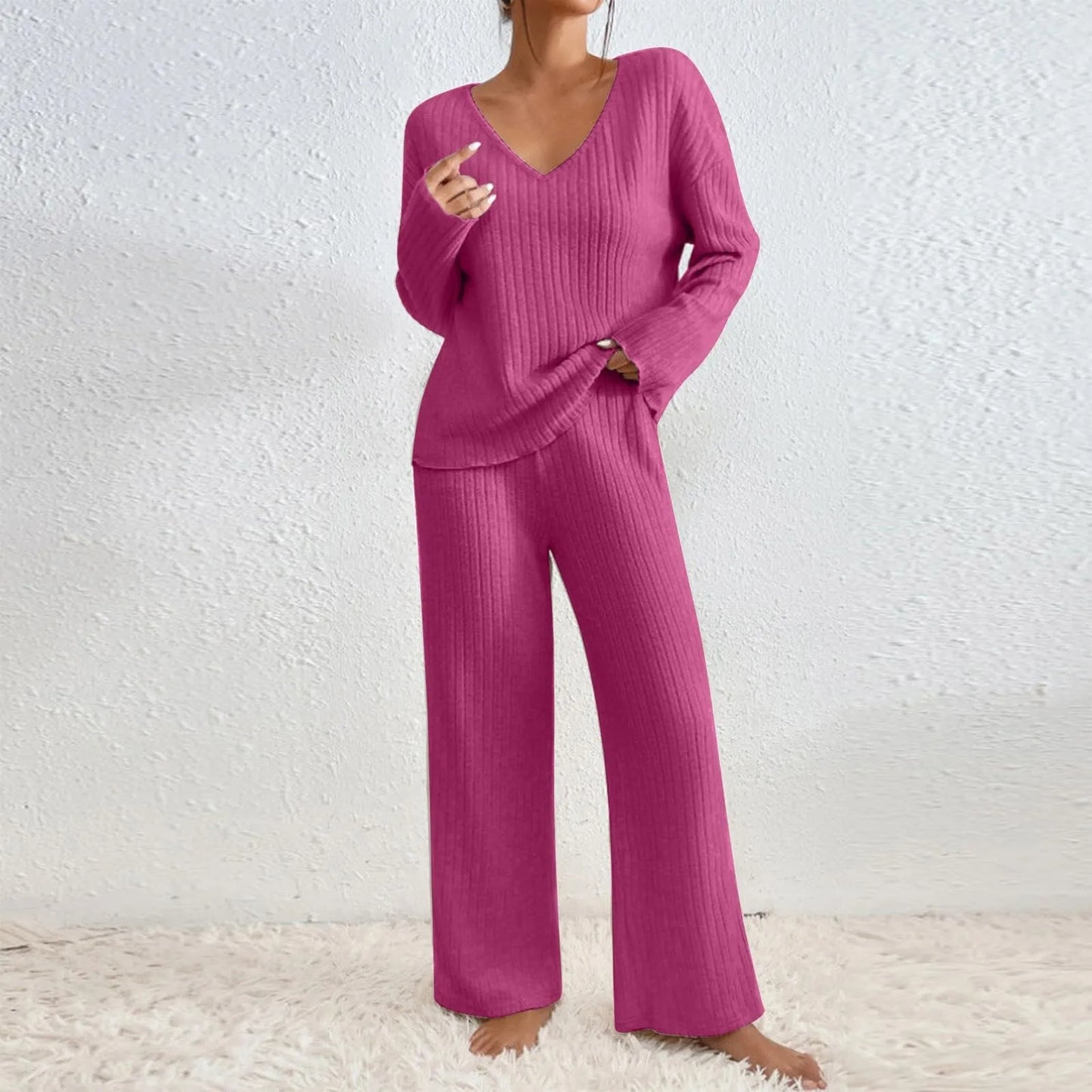 Kelly - Ribbed Cup Two-Piece Set