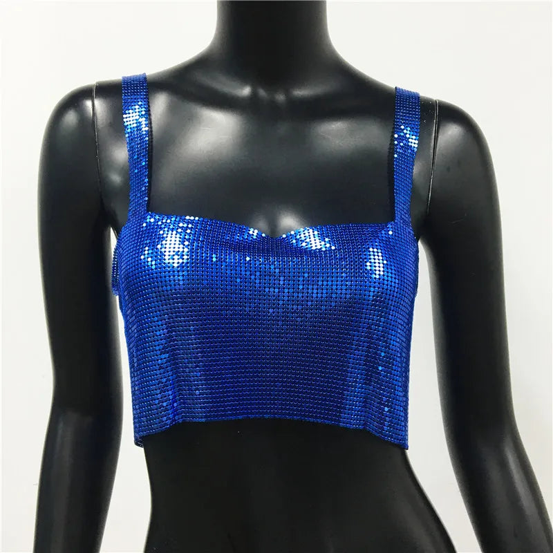 Mayuri | Women's Stylish See-Through Camisole Cropped Top - Fashionable & Light
