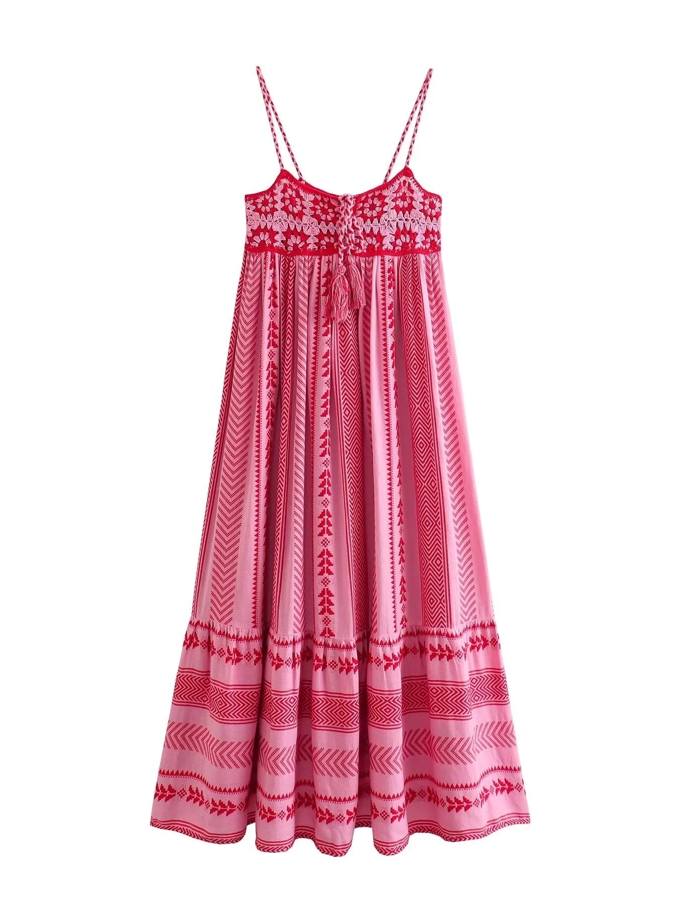 Boho-Chic Corset Dress: Elegance for Spring & Summer