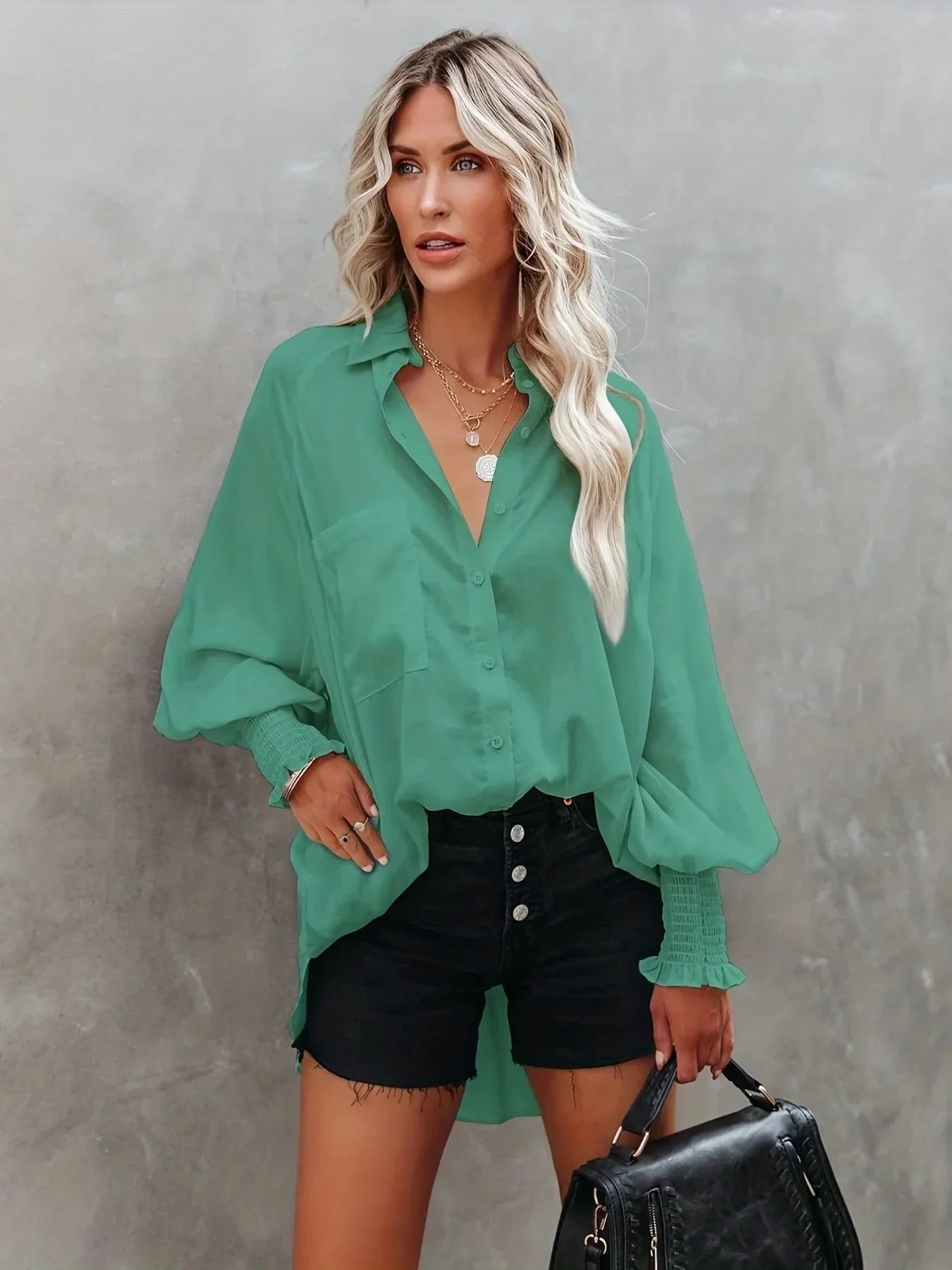 Cyra - Long sleeve shirt for women