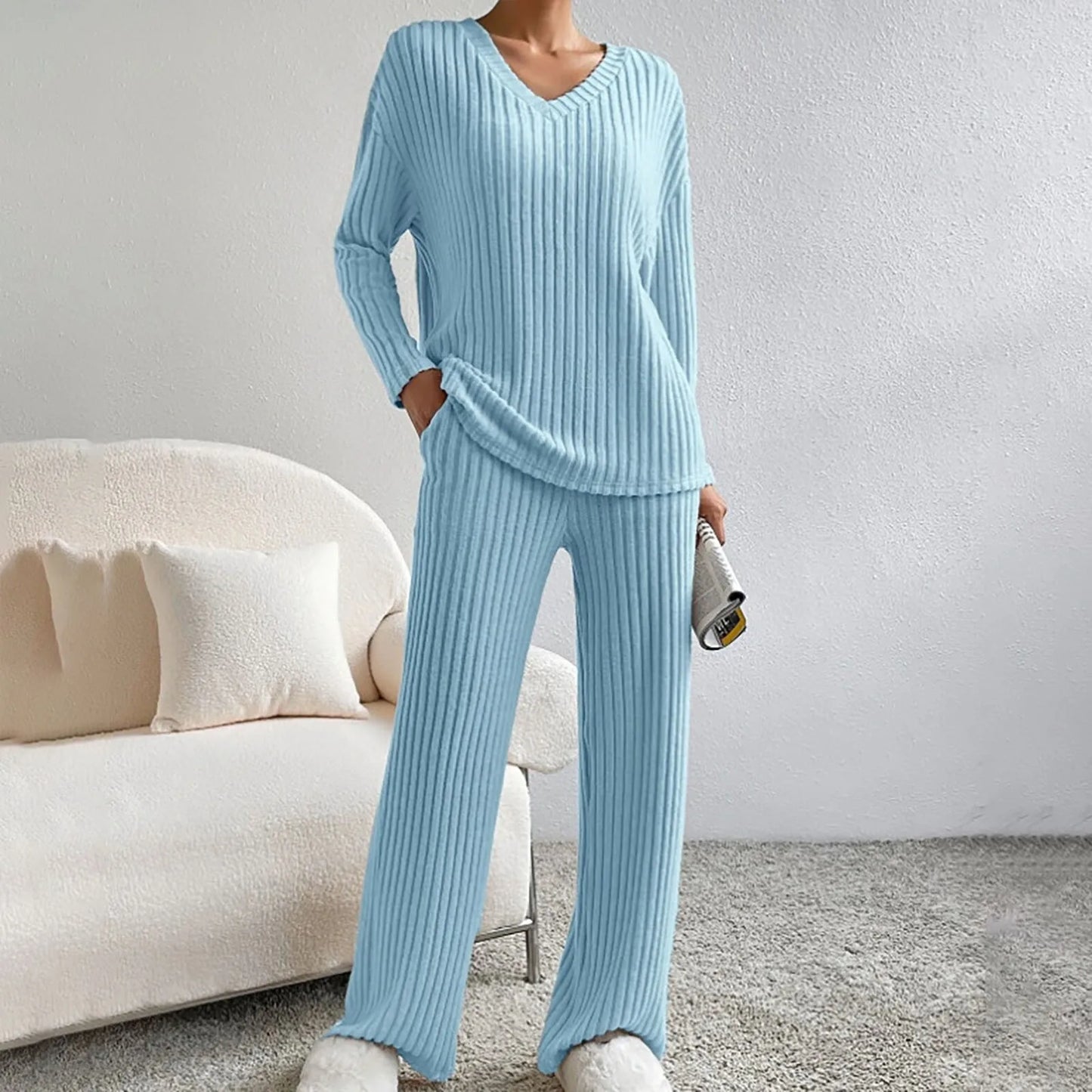 Kelly - Ribbed Cup Two-Piece Set