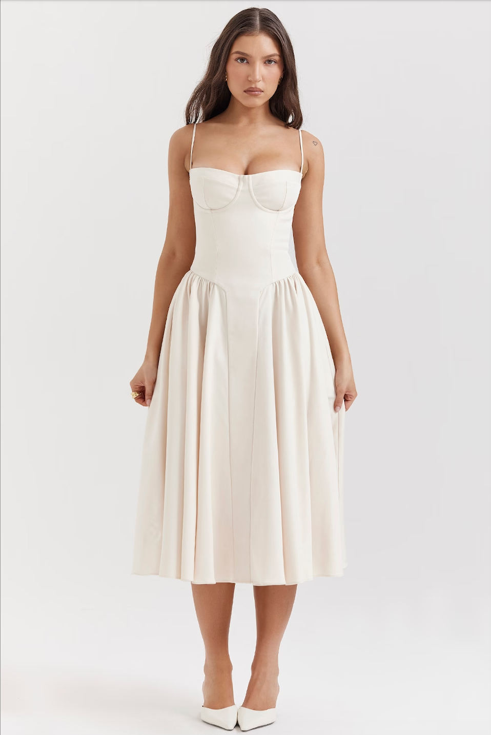 Michaela | Sleeveless Midi Dress