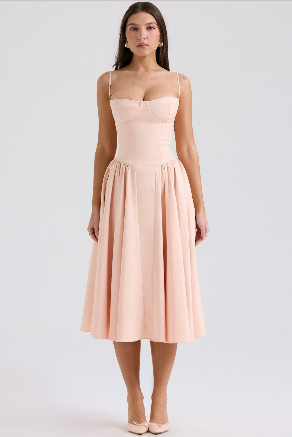 Michaela | Sleeveless Midi Dress