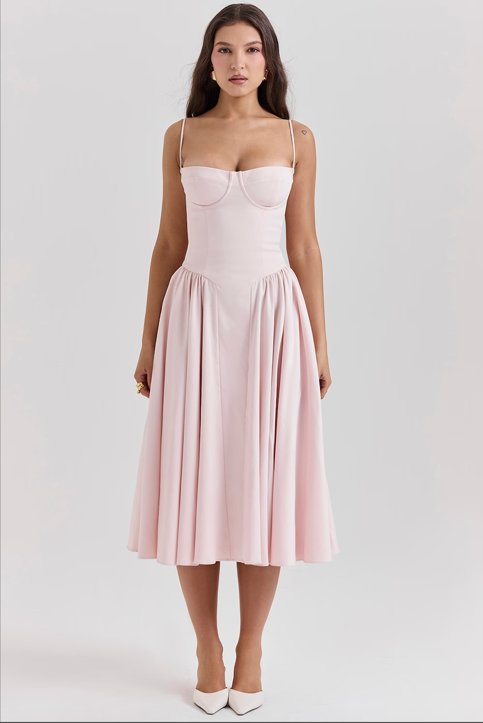 Michaela | Sleeveless Midi Dress
