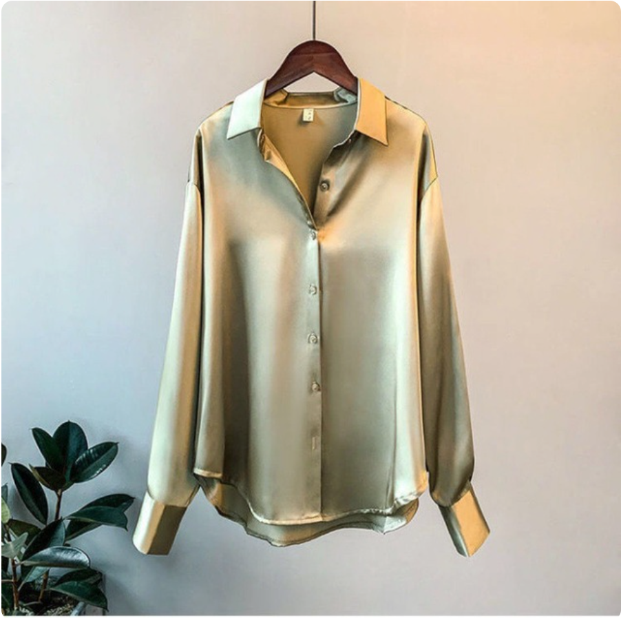 Jocelyn - Satin Shirt for Women