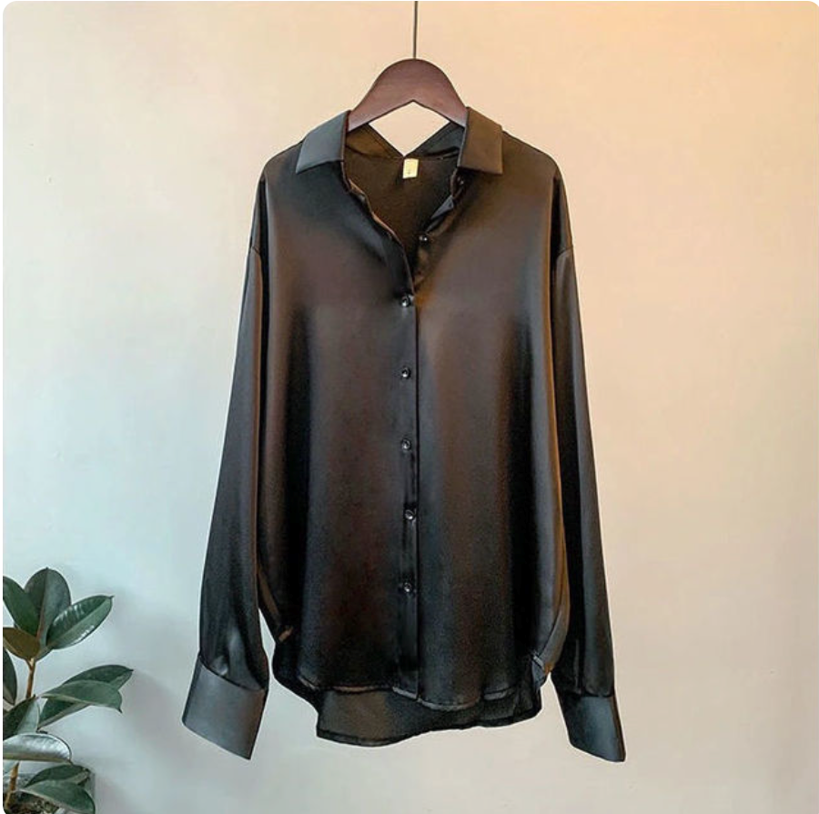 Jocelyn - Satin Shirt for Women