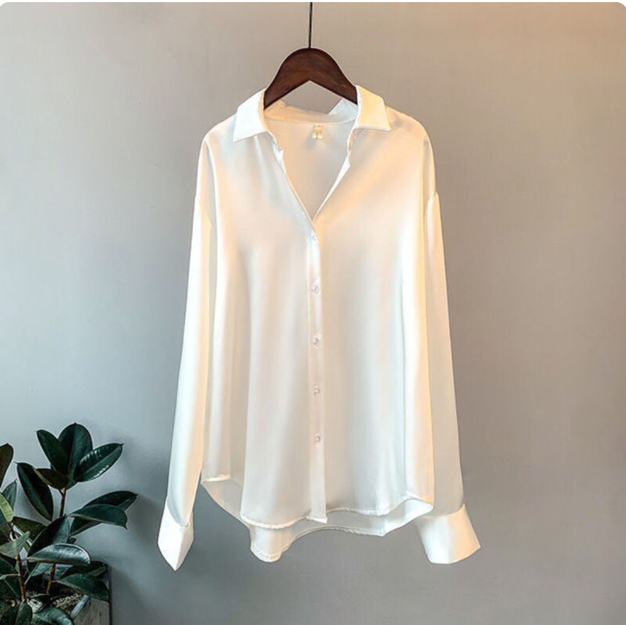 Jocelyn - Satin Shirt for Women